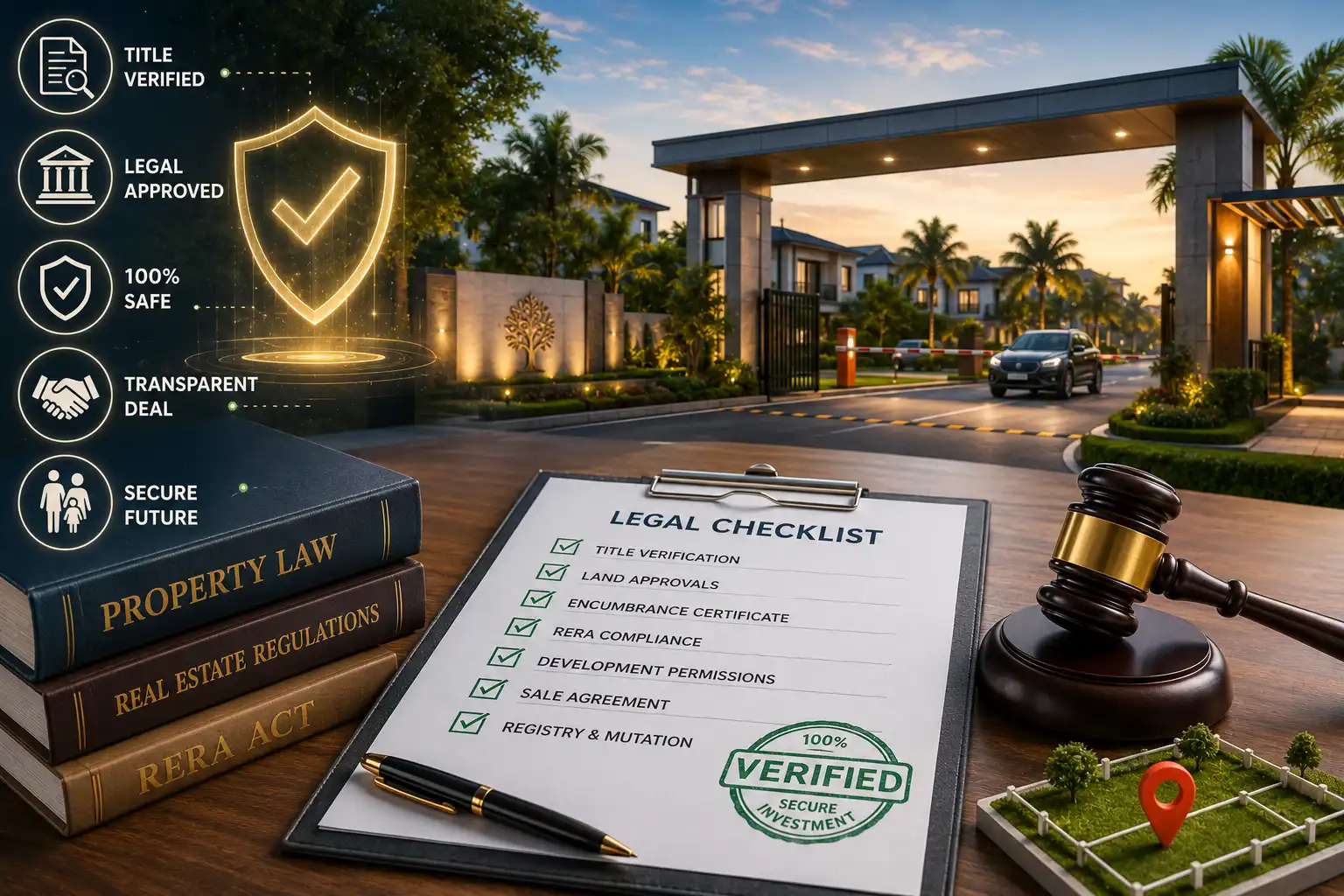 Legal Checklist: How the Best Real Estate Company in Gorakhpur Protects Your Investment