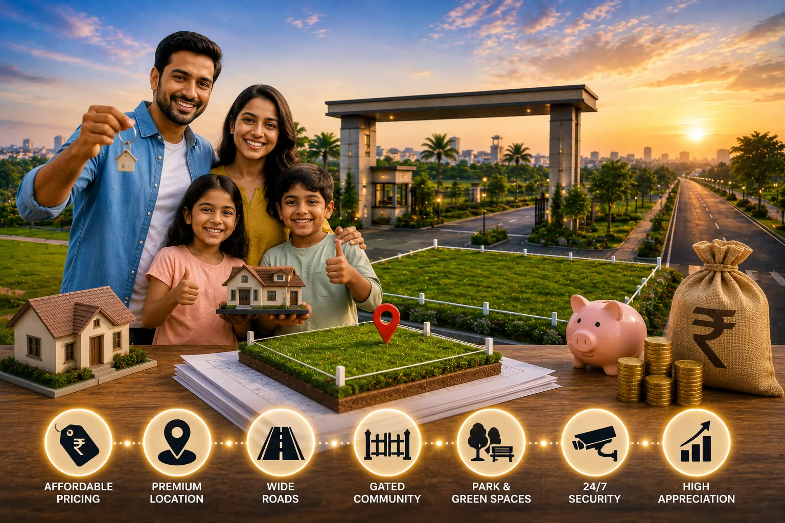 Affordable Luxury: How to Buy Your Dream Plot in Gorakhpur Without Breaking the Bank