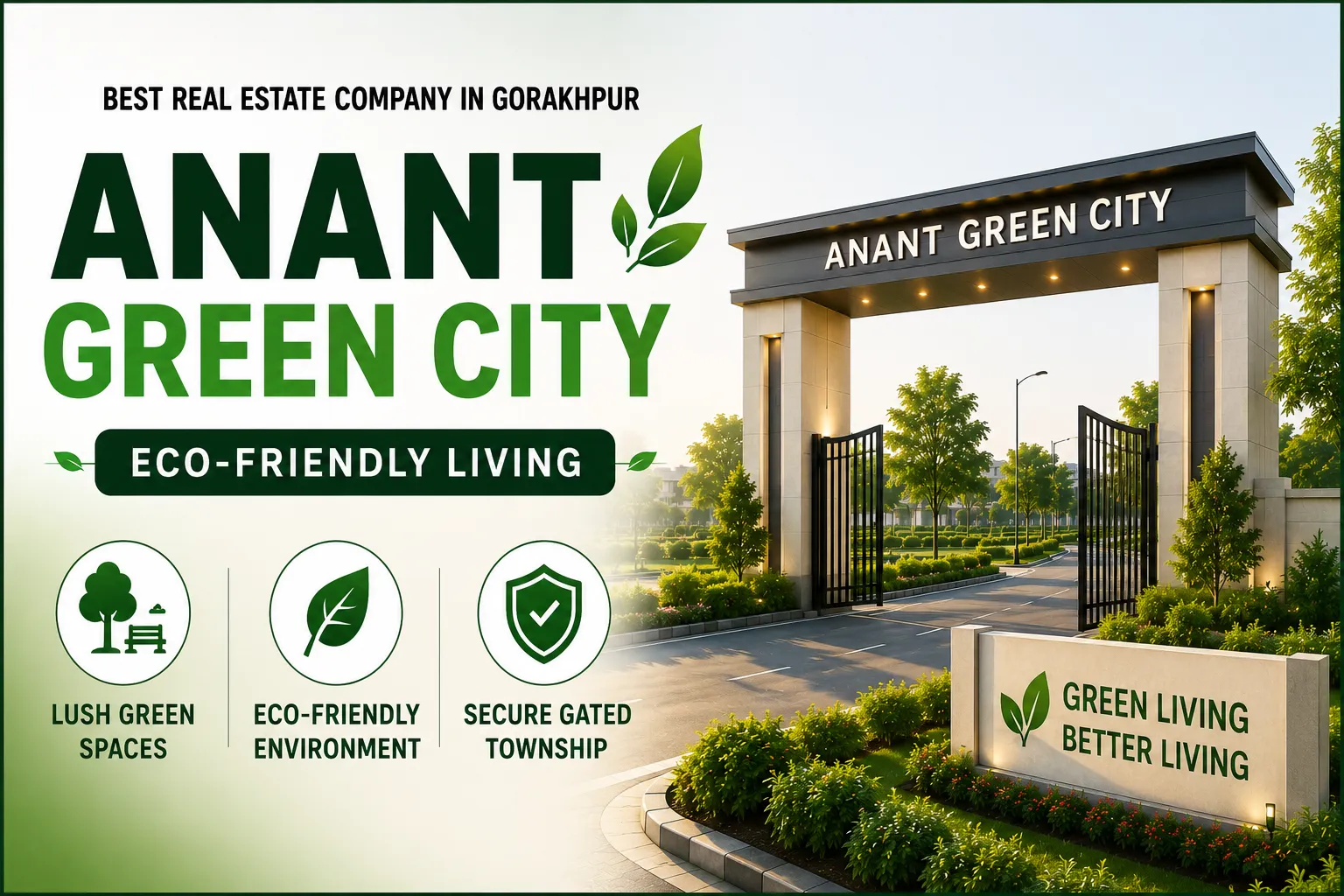 Best Real Estate Company in Gorakhpur | Anant Green City